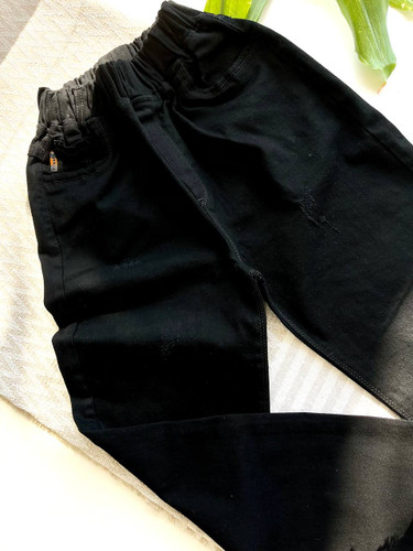 شلوار مام مشکی