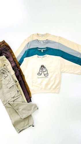 ست بلوز شلوار کتان سایز