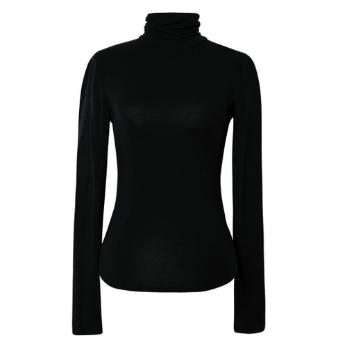 بلوز یقه اسکی کشبافت فری سایز